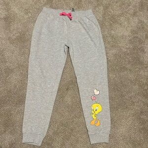 Tweety Bird grey sweats  Good condition!